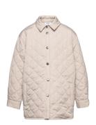 Kate Quilt Jacket Outerwear Jackets & Coats Quilted Jackets Beige Grun...
