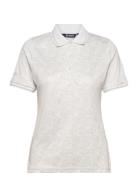 Lds Cherry Polo Sport T-shirts & Tops Polos Cream Abacus