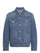 Isaac Denim Trucker Ch6138 Jakke Denimjakke Blue Tommy Jeans