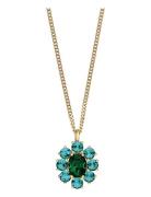Claudia Sg Emerald Green Accessories Jewellery Necklaces Chain Necklac...