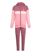 Lk 3S Tib Fl Ts Sets Sweatsuits Pink Adidas Sportswear