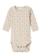 Nbfgago Ls Slim Body Lil Noos Bodies Long-sleeved Multi/patterned Lil'...