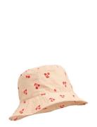 Damon Printed Bucket Hat Accessories Headwear Hats Bucket Hats Pink Li...