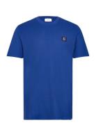 Piece Pique T-Shirt Tops T-Kortærmet Skjorte Blue Les Deux