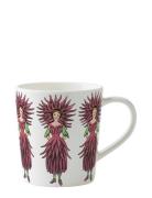 Mrs Dahlia Mug 40Cl Home Tableware Cups & Mugs Coffee Cups White Desig...