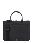 Th Business Slim Computer Bag Computertaske Taske Black Tommy Hilfiger