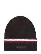 Th Corp Love Solid Stripe Beanie Accessories Headwear Beanies Black To...