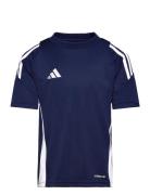 Tiro24 Jsyy Sport T-Kortærmet Skjorte Blue Adidas Performance