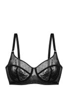 Dulcie Wired Bra Lingerie Bras & Tops Wired Bras Black Dorina