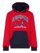 Sweats Tops Sweatshirts & Hoodies Hoodies Red Spider-man