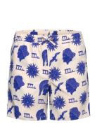 Jpstjaiden Jjjacquard Jogger Short Styd Bottoms Shorts Casual Blue Jac...