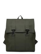 Msn Bag W3 Rygsæk Taske Khaki Green Rains