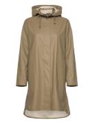 Rain Jackets Outerwear Rainwear Rain Coats Khaki Green Ilse Jacobsen