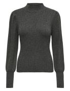 Onlkatia L/S Highneck Pullover Knt Noos Tops Knitwear Jumpers Grey ONL...