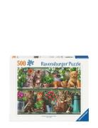 Cats On The Shelf 500P Toys Puzzles And Games Puzzles Classic Puzzles ...