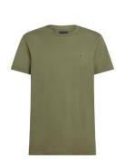 Essential Reg Fit Solid Tee Tops T-Kortærmet Skjorte Green Tommy Hilfi...