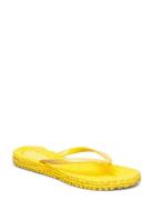 Flip Flop With Glitter Shoes Summer Shoes Sandals Flip Flops Yellow Il...