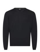 Batisse-E Tops Knitwear V-necks Black BOSS