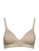 Padded Bra Lingerie Bras & Tops Soft Bras Non Wired Bras Beige Schiess...