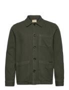 Barney Worker Jacket Designers Overshirts Green Nudie Jeans