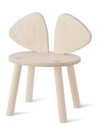 Mouse Børnestol Home Kids Decor Furniture Cream Nofred