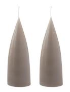 Hand Dipped C -Shaped Candles, 2 Pack Home Decoration Candles Block Ca...