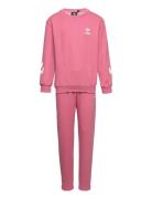 Hmlventi Tracksuit Sport Sweatsuits Pink Hummel