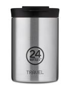 Travel Tumbler Home Tableware Cups & Mugs Thermal Cups Silver 24bottle...