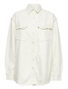 Dorsey Xl Western Z5867 Tan Ri Tops Overshirts White LEVI´S Women