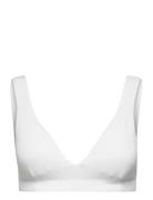 Padded Soft Bra Lingerie Bras & Tops Soft Bras Non Wired Bras White Br...