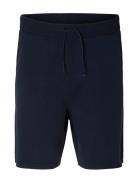 Slhteller Knit Shorts W Bottoms Shorts Sweat Shorts Navy Selected Homm...