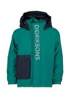 Rio Kids Jkt 2 Sport Jackets & Coats Puffer & Padded Green Didriksons