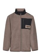 Hmldare Fleece Jacket Sport Fleece Outerwear Fleece Jackets Brown Humm...
