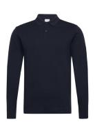 Slhslim-Toulouse Ls Polo B Noos Tops Knitwear Long Sleeve Knitted Polo...