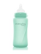 Glass Baby Bottle Healthy + Mint Green 240Ml Baby & Maternity Baby Fee...