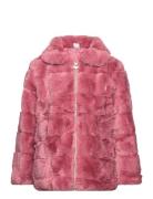 Jacket Fur Outerwear Jackets & Coats Winter Jackets Pink Lindex