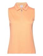 Peoria Sl Polo Shirt Tops T-shirts & Tops Polos Orange Daily Sports
