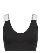 Cs Bra Top Sport Crop Tops Sleeveless Crop Tops Black Adidas Originals