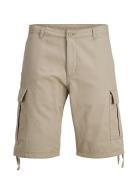 Jpstcole Barkley Jjcargo Shorts Sn Bottoms Shorts Cargo Shorts Beige J...