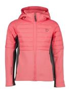 Nejlika Kids Fz Sport Fleece Outerwear Fleece Jackets Pink Didriksons