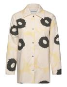 Balanssi Unikko Tops Overshirts Cream Marimekko