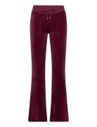 Layla Pocket Lr Bottoms Trousers Joggers Burgundy Juicy Couture