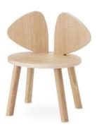 Mouse Børnestol Home Kids Decor Furniture Beige Nofred