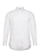 Shirt Tops Shirts Linen Shirts White United Colors Of Benetton