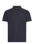 M Polo Pike Designers Polos Short-sleeved Navy J. Lindeberg