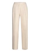 Sora Trousers Bottoms Trousers Linen Trousers Beige Stylein