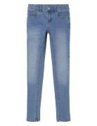 Nkfpolly Skinny Jeans 1262-Ta Noos Bottoms Jeans Skinny Jeans Blue Nam...