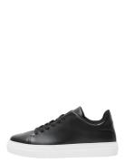 Slhdavid Chunky Leather Sneaker Noos Low-top Sneakers Black Selected H...