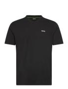 Tee V Sport T-Kortærmet Skjorte Black BOSS