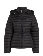 Lw Padded Smocking Jacket Foret Jakke Black Calvin Klein